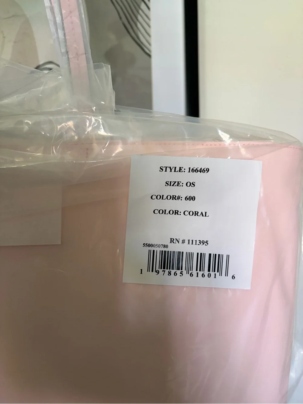 Tory Burch Nylon Pink Tote Bag